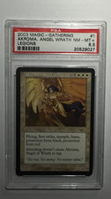 2003 MTG   AKROMA  ANGEL WRATH - LEGIONS - RARE - PSA 8.5 - NM -MT+