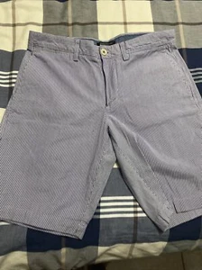 Pantalones cortos entrepierna nuevos con etiquetas Banana Republic azul 9” - Imagen 1 de 4