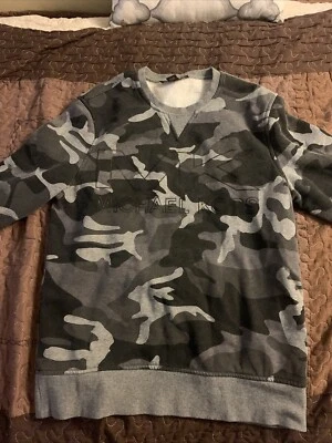 Michael Kors 灰色迷彩套衫 - 迷彩连帽套衫 — 第 1/4 张图片