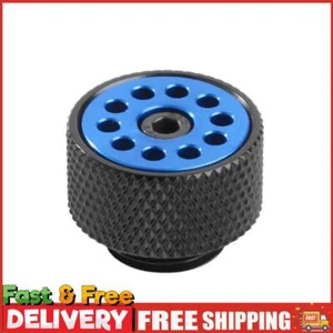 PM-JS-PQDT1 G1/4 Exhaust Plug Air Evacuation Valve for Water Cooling (Blue) ~ - Bild 1 von 11