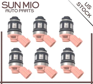 6X JS23-4 Fuel Injector For Nissan Frontier Pathfinder Quest Xterra 3.0L 3.3L V6 - Picture 1 of 8