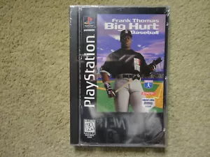 NEW Factory Sealed Frank Thomas Big Hurt Baseball Sega Saturn system Rare - Picture 1 of 12