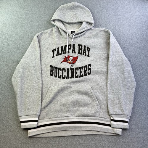 VETEMENTS Tampa Bay Buccaneers maglione donna grande grigio manica lunga pile felpa con cappuccio adulto