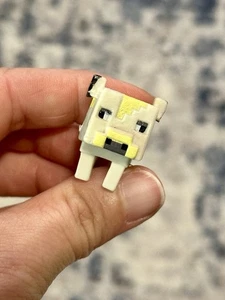Minecraft Mooshroom Minifigures Serie 1" Mucca Bianca con Figura Gialla Mojang - Foto 1 di 6