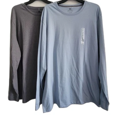 LOTE DE 2 camisetas de manga larga Jockey Heritage para hombre talla XL Foto 1 de 4