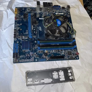 Intel DB85FL motherboard bundle LGA 1150 8gb core i5 4570 Intel fan - Picture 1 of 2