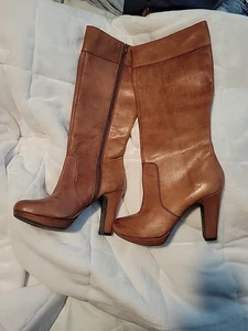 Gianni Bini Damen Lederstiefel Größe 8,6 - Bild 1 von 2
