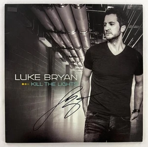 Luke Bryan signed Autogramm Album Vinyl Schallplatte LP - Kill The Lights mit JSA COA - Bild 1 von 4