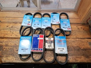 Lote De 9 Cinturones De Colección Dayco Max1112 1062 6070 1109 Nuevo De Lote Antiguo NOS M73 - Imagen 1 de 7