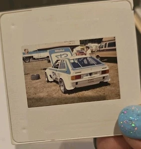 #DT 35mm slide - Vintage - Collectibles - Photo - racing race car hood up - Picture 1 of 1
