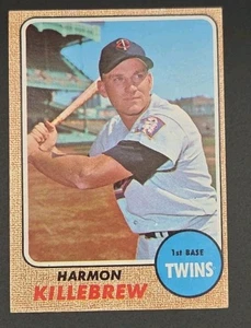 1968 Topps #220 Harmon Killebrew Sehr guter Zustand - Bild 1 von 3