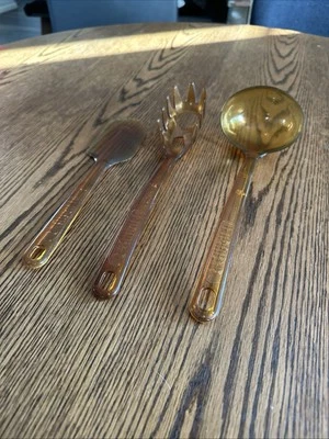 Ultratemp Amber Robinson Knife Co Serving Utensils Ladle, Scraper & Pasta Scoop - Image 1 of 4