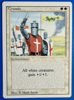 1 BANNED MTG Magic The Gathering Cruzade | Revised Edition 3ED | 1994 | NM - Image 1 of 4