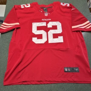 Camiseta Patrick Willis Auténtica 2011 Nike 49ers Elite RARA Talla 56 XL Cosida - Imagen 1 de 5