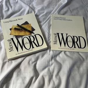 1990-93 Microsoft Word Macintosh Version 6.0 Manuals Word MS-DOS - Afbeelding 1 van 10