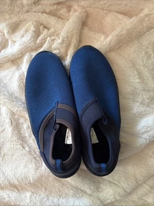 Speedo Shoes Tidal Cruiser Water Sports Slip Ons Blue Mesh Flats, Youth Size 3 - Picture 1 of 2