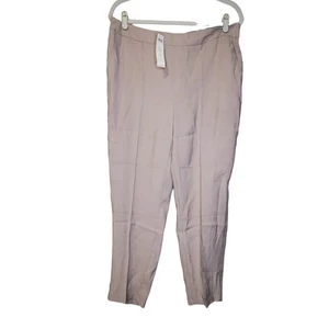 NUOVO Chicos 2 Pull On Relaxed Cargo Pantaloni alla Caviglia Polverosi Taupe Lounge Comfort - Foto 1 di 5