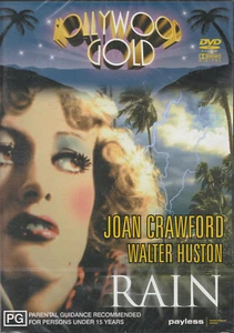 Rain (1932) Joan Crawford Region 4 All Pal Dvd Brand New And Sealed - Picture 1 of 2