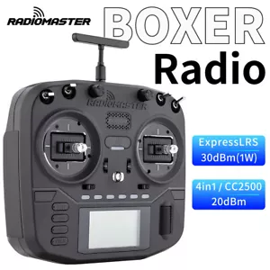 RadioMaster Boxer Radio 4in1 Transmitter 2.4G 16CH Hall Gimbals CC2500 ELRS - Picture 1 of 30