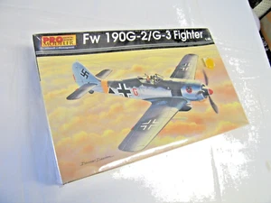 1:48 Scale Monogram Pro Modeler Kit # 85-5949 Fw 190G-2/G-3 Fighter - Picture 1 of 1