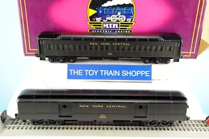 MTH PREMIER MT-4005 NEW YORK CENTRAL GREEN MADISON 18" 2-CARS FROM SET. LN IB. - Picture 1 of 7