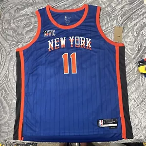 Maglietta New York Knicks Jalen Brunson #11 blu 2XL MVP - Foto 1 di 6
