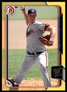 2015 Bowman Prospects Yellow #BP130 Jake Johansen Washington Nationals