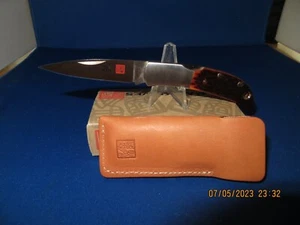 Vintage Al Mar Hawk Knife 1002 HJB  Honey Jig Bone Japan NEW OLD STOCK - Picture 1 of 9