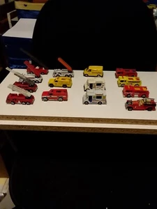 Hot Wheels Matchbox Fire Emerg & Ryder Ice Scream HO Train Scale trucks - Picture 1 of 20