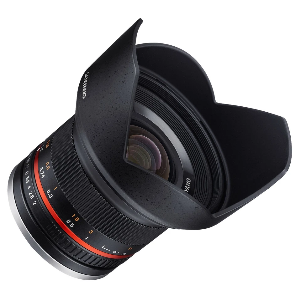 Samyang 12mm F2.0 Ultra Wide Angle Lens for Sony E-Mount (NEX)  - Image 1 of 4