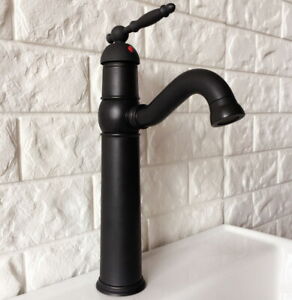 Black oil Antique Brass Kitchen Faucet Bathroom Sink Mixer Tap 2nf367