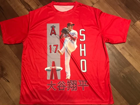 Shohei Ohtani Giveaway T-Shirt, XL SGA 4/22 Angels, Sealed in Bag, Brand New Cover