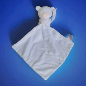 NEW WITH TAGS! MATALAN ~ SOFT, PLUSH, CUDDLY TEDDY BEAR BABY COMFORTER ~ BLUE - Picture 1 of 4