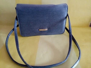 🩶silver evening handbag grey fabric cross-body strap bag Party Wedding Cocktail - Picture 1 of 15