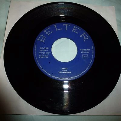 SPANISH ISSUE NORTHERN SOUL 45 RPM RECORD - OTIS REDDING - BELTER 248 - Image 1 of 2