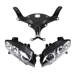 Front Headlight Assembly & Fairing Stay Bracket Fit For Yamaha YZF R1 2004-06 05 - Picture 1 of 16