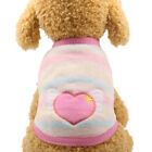 Xxs-xl Winter Dog Clothes Warm Soft Fleece Dog Vest Cute Cartoon Puppy&cat Coat