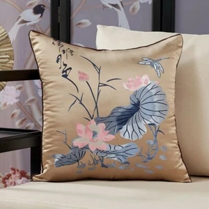 RTS Beautiful throw cushion cover jacquard cushion pillow pillows for home decor - Picture 1 of 7
