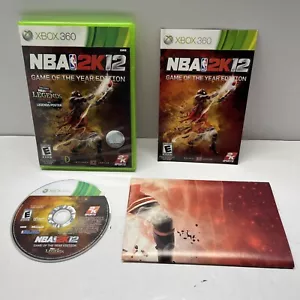 NBA 2K12: Game Of The Year Edition (Microsoft Xbox 360, 2011) w/ Poster - Tested - Picture 1 of 20