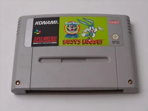 Tiny Toon Adventures Buster Busts Loose! (PAL) NOE Super Nintendo SNES Cart only - Picture 1 of 2