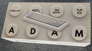 KBDcraft Kit Adam 60% Building Block Mechanical Keyboard Full Kit White 01001 - Photo 1/2
