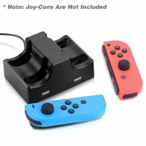 Controller Charging Dock Station for Nintendo Switch Joy-Con 4 in 1 Charger - Picture 1 of 8