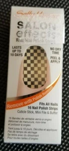 Sally Hansen Salon Effects real nail polish strips CHECK, PLEASE! 235 NIB - Picture 1 of 4
