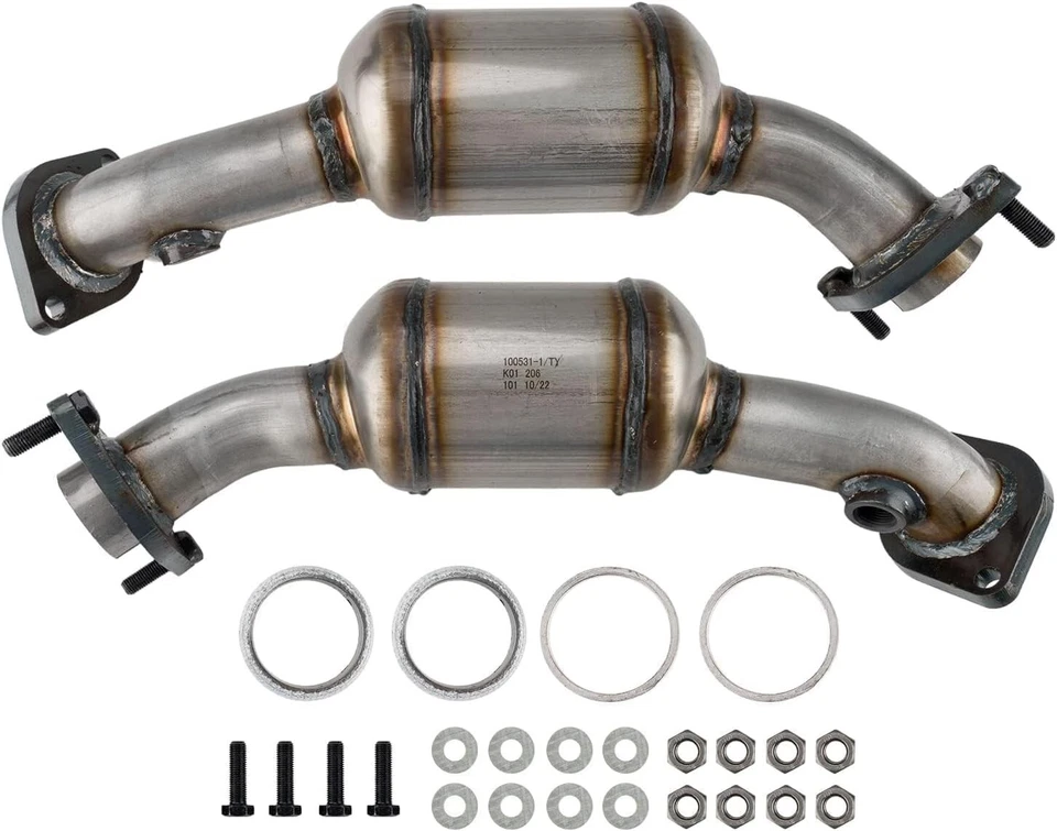 Fits:2005-2007  Cadillac  CTS 2.8L  Both Catalytic Converters Foto 1 de 1