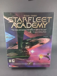 Star Trek Starfleet Academy (PC, 1997) - Interplay - 5 dischi - completo - Foto 1 di 5