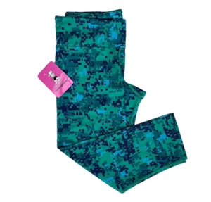 NWT Running Skirts Capri Size Medium Seacamp Green Blue Camoflage - Picture 1 of 10