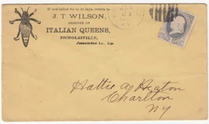 ca1860 J.T. WISLSON Breeder of Italian Queen, Nicholasville, KY Cover ~703H - Picture 1 of 2