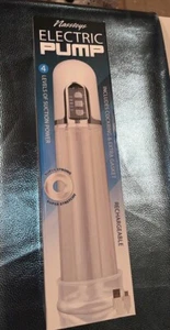 Rechargeable Electric Penis Pump 4 Levels Of Suction Power W/Penis Ring Clear - Picture 1 of 3