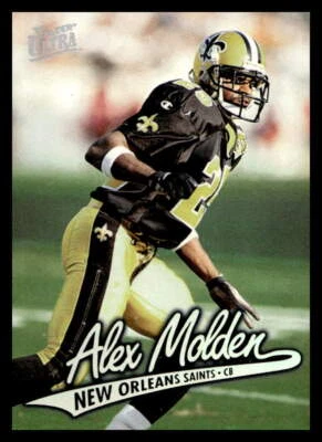 1997 Ultra #72 Alex Molden   New Orleans Saints - Image 1 of 2