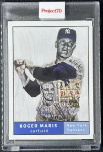 Topps Project 70 Roger Maris by Lauren Taylor Chase Card #36/61 - Picture 1 of 2